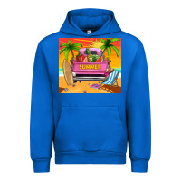 Cobalt summer truck Urban Hoodie - TumblerDesignByShophia