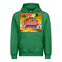 Emerald summer truck Urban Hoodie - TumblerDesignByShophia