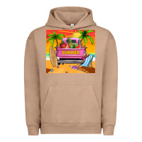 Pigment Burro summer truck Urban Hoodie - TumblerDesignByShophia