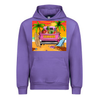 Tulip summer truck Urban Hoodie - TumblerDesignByShophia