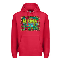 Cardinal mama cita serape background Premium Hoodie - BarkalooDesign