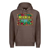 Coffee mama cita serape background Premium Hoodie - BarkalooDesign
