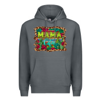 Rock mama cita serape background Premium Hoodie - BarkalooDesign