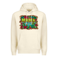 Sandshell mama cita serape background Premium Hoodie - BarkalooDesign