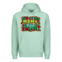 Seafoam mama cita serape background Premium Hoodie - BarkalooDesign