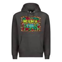 Smoke mama cita serape background Premium Hoodie - BarkalooDesign