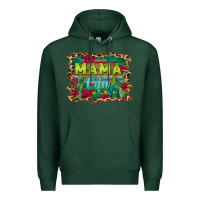 Sports Green mama cita serape background Premium Hoodie - BarkalooDesign