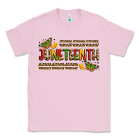 Bubblegum Pink colorful juneteenth celebration art Classic Tee - LillyAllenDesigns