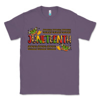 Lavender colorful juneteenth celebration art Classic Tee - LillyAllenDesigns