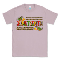 Lilac colorful juneteenth celebration art Classic Tee - LillyAllenDesigns