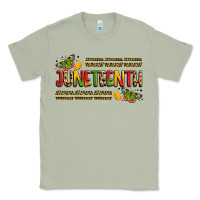 Matcha colorful juneteenth celebration art Classic Tee - LillyAllenDesigns