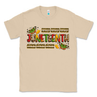 Mushroom colorful juneteenth celebration art Classic Tee - LillyAllenDesigns
