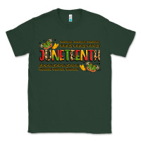 Sports Green colorful juneteenth celebration art Classic Tee - LillyAllenDesigns
