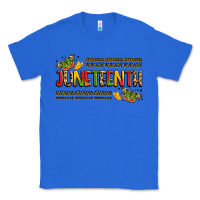 True Royal colorful juneteenth celebration art Classic Tee - LillyAllenDesigns