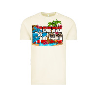 Vintage Arctic puerto rico and flowers with frog Vintage Tee - AdoDesignShop