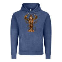 Vintage Denim crawfish Vintage Hoodie - FaDigitalArtStudio