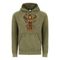 Vintage Olive crawfish Vintage Hoodie - FaDigitalArtStudio