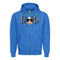 True Royal holy cow i'm dad Zipper Hoodie - MaliasSmallBusiness