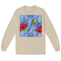 Patriotic Rose Long Sleeve Tee | Teevron
