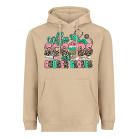 Mushroom coffee scrubs and rubber gloves Heavyweight Hoodie - MaliasSmallBusiness