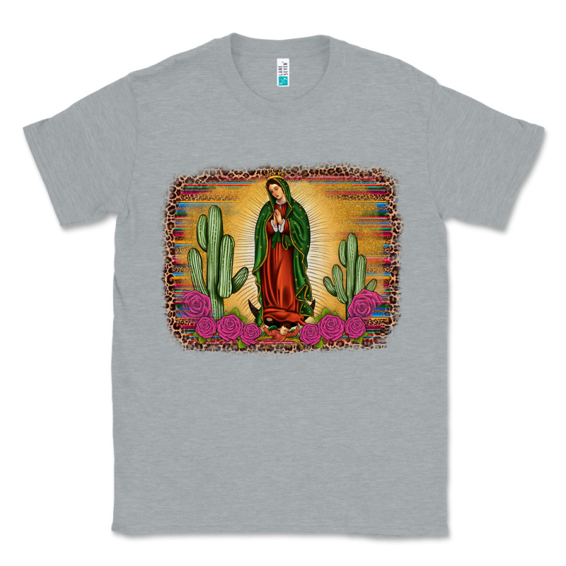 Western Our Lady Of Guadalupe Classic Tee by JahusDesignShop | Teevron