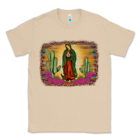 Mushroom western our lady of guadalupe Classic Tee - JahusDesignShop