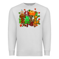 Dove Grey its fall yall Premium Sweatshirt - MaliasSmallBusiness