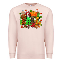 Pale Pink its fall yall Premium Sweatshirt - MaliasSmallBusiness