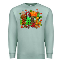 Seafoam its fall yall Premium Sweatshirt - MaliasSmallBusiness