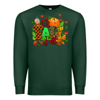 Sports Green its fall yall Premium Sweatshirt - MaliasSmallBusiness