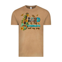 Vintage Camel the lord is my strength and my song guitar with su Vintage Tee - AdoDesignShop