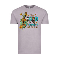 Vintage Zinc the lord is my strength and my song guitar with su Vintage Tee - AdoDesignShop