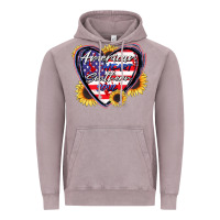 Vintage Zinc American heart southern soul Vintage Hoodie - CowGirlArtShop