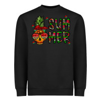 Black summer vibes Heavyweight Sweatshirt - CowhideDigitalArt