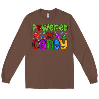 Chestnut powered by candy with lollipops Long Sleeve Tee - AdoDesignShop