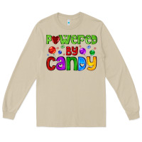 Mushroom powered by candy with lollipops Long Sleeve Tee - AdoDesignShop