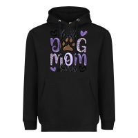 Black best dog mom ever Heavyweight Hoodie - MaliasSmallBusiness