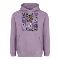 Lavender best dog mom ever Heavyweight Hoodie - MaliasSmallBusiness
