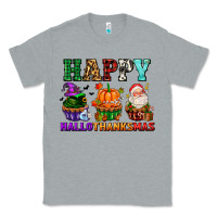 Heather Grey happy hallothanksmas with cupcakes Classic Tee - AdoDesignShop