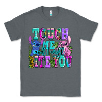 Charcoal Heather touch me and i will bite Classic Tee - AdoDesignShop