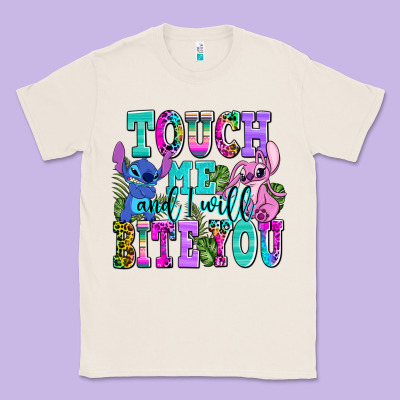 Touch Me And I Will Bite Classic Tee Designed By Adodesignshop