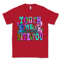 Red touch me and i will bite Classic Tee - AdoDesignShop