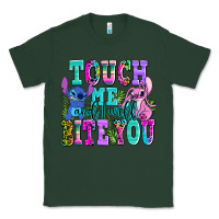 Sports Green touch me and i will bite Classic Tee - AdoDesignShop