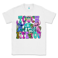 White touch me and i will bite Classic Tee - AdoDesignShop