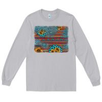 Moon Dust sunflower gemstone serape background Long Sleeve Tee - AdoDesignShop