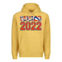Antique Gold senior volleyball custom Premium Hoodie - Jasminsmagicworld