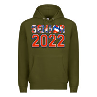 Army Green senior volleyball custom Premium Hoodie - Jasminsmagicworld