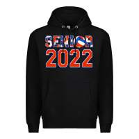 Black senior volleyball custom Premium Hoodie - Jasminsmagicworld
