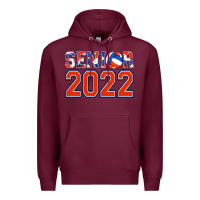 Burgundy senior volleyball custom Premium Hoodie - Jasminsmagicworld