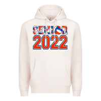 Pale Pink senior volleyball custom Premium Hoodie - Jasminsmagicworld